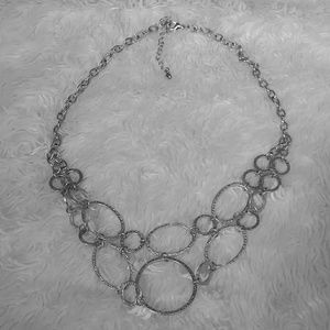 Silver tone Fashion necklace